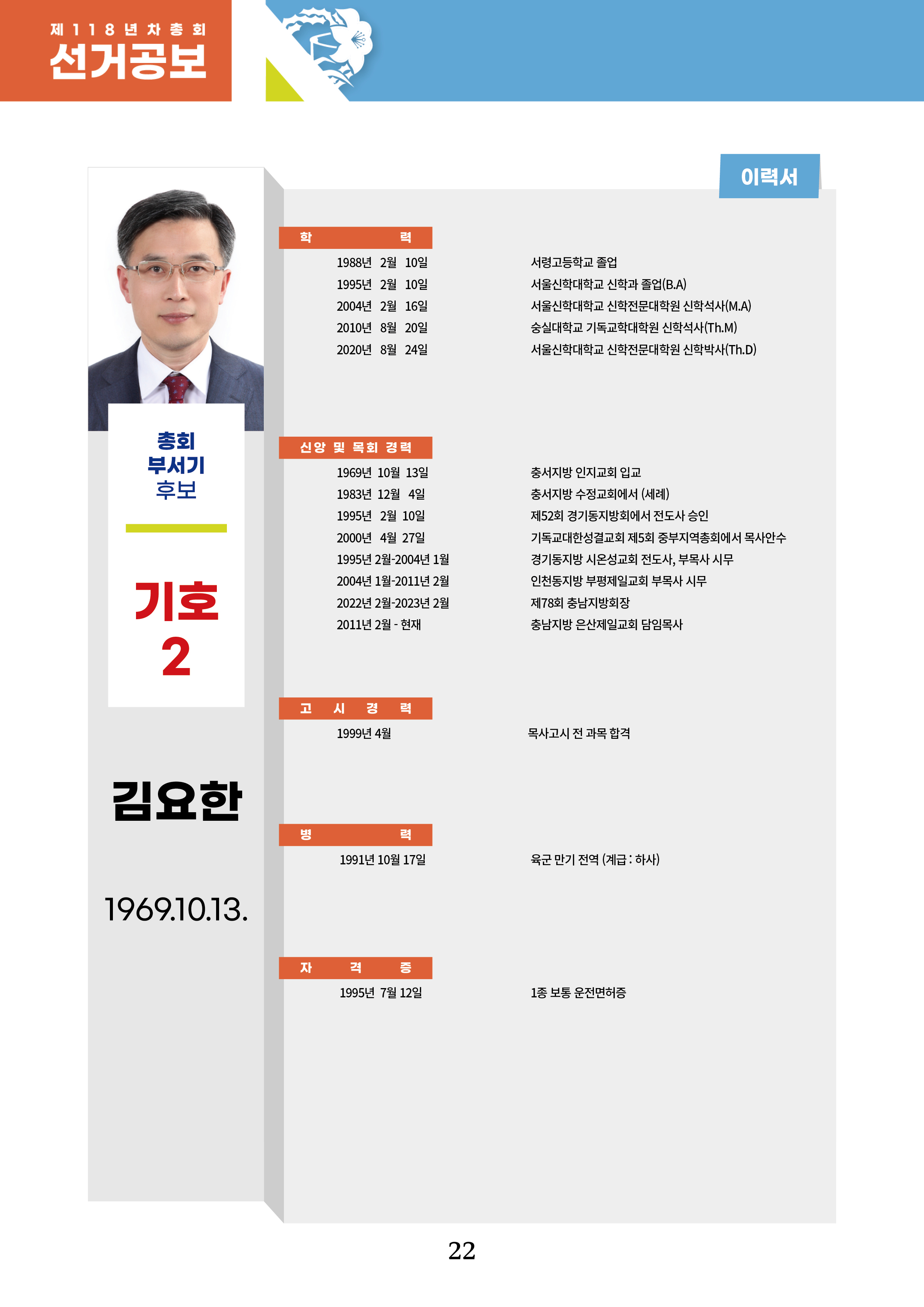 후보 이력서