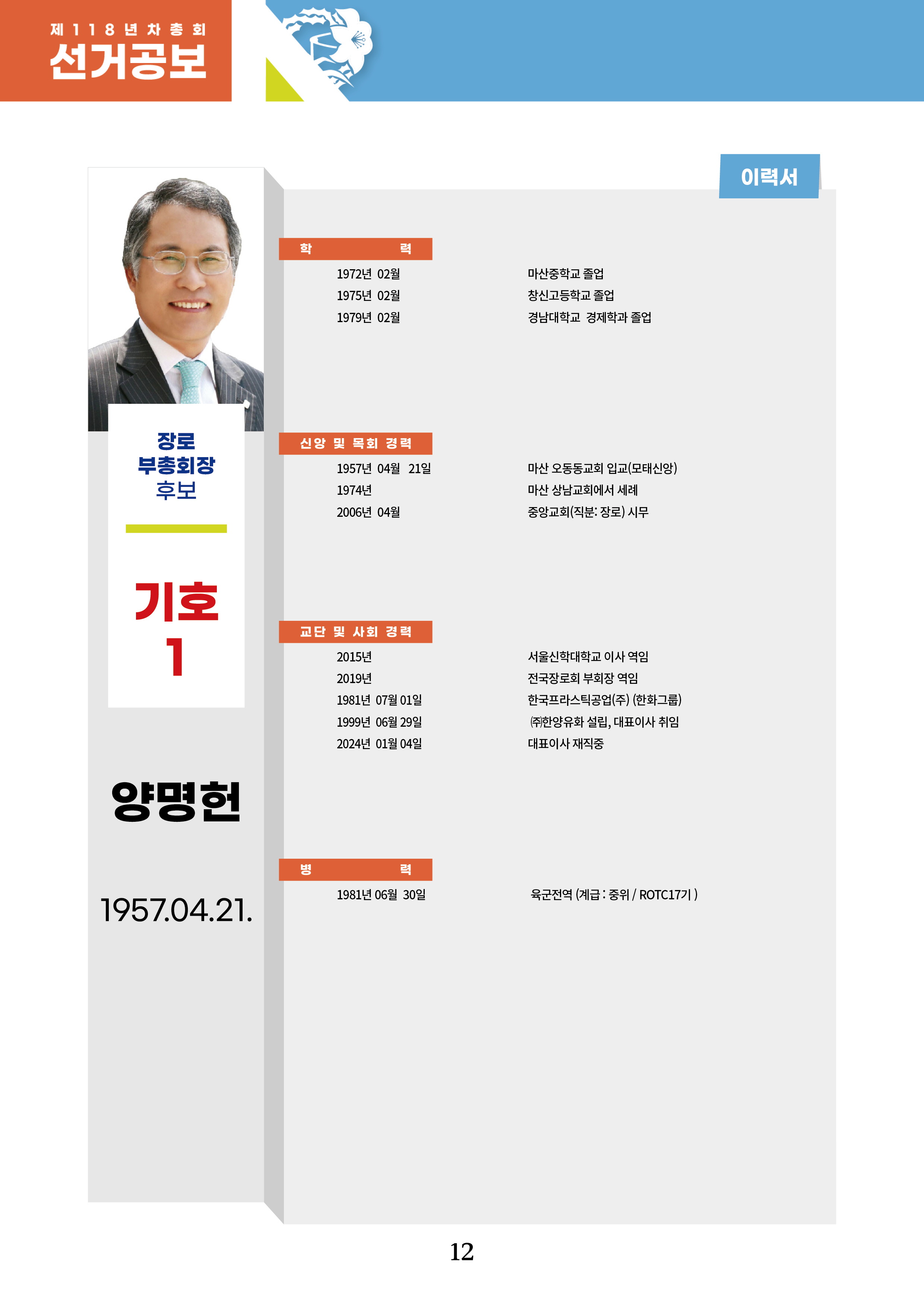 후보 이력서